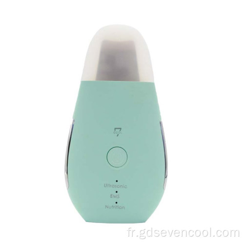 Spatule de visage portable de dispositif d&#39;eau de pelage sonique